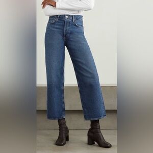 Agolde Ren high-rise wide-leg recycled jeans